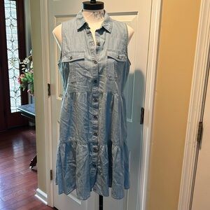 Denim dress